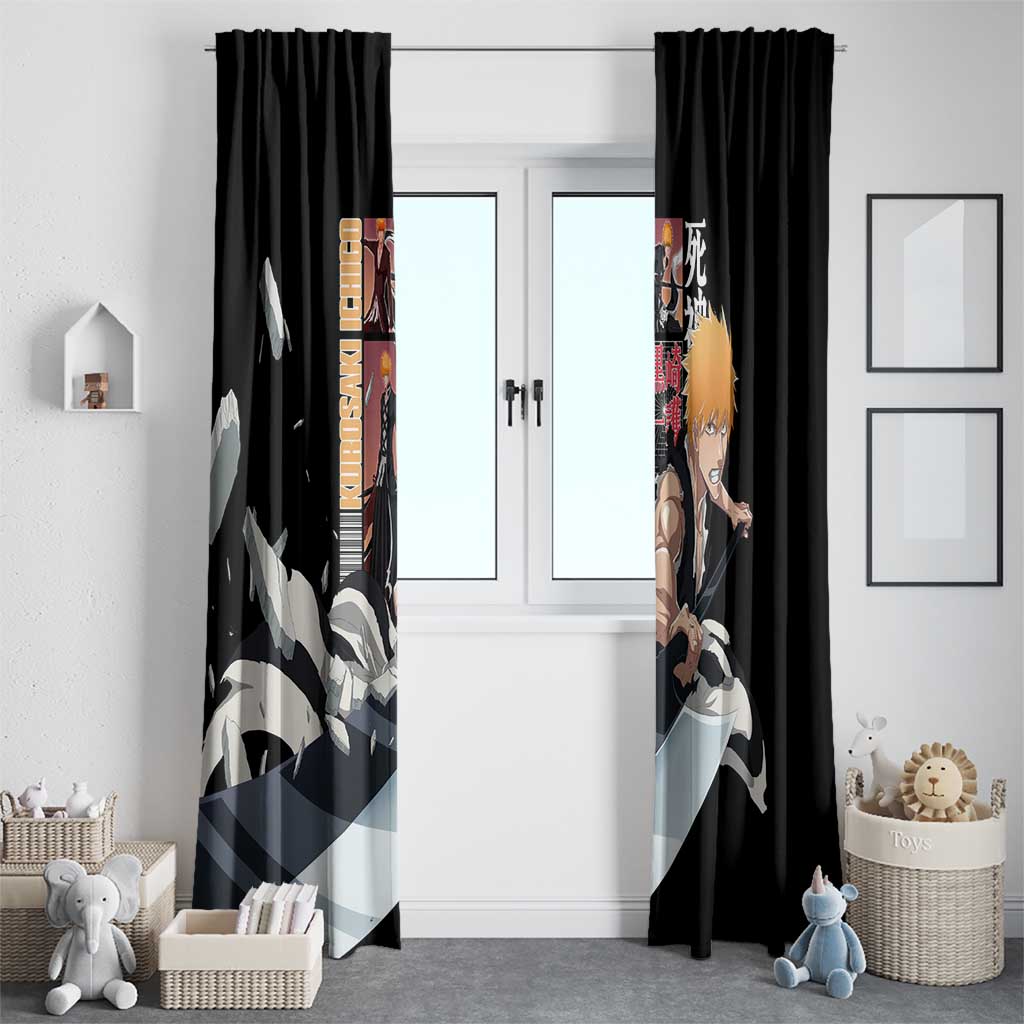 Kurosaki Ichigo TYBWA V3 Bleach Window Curtain Anime Style