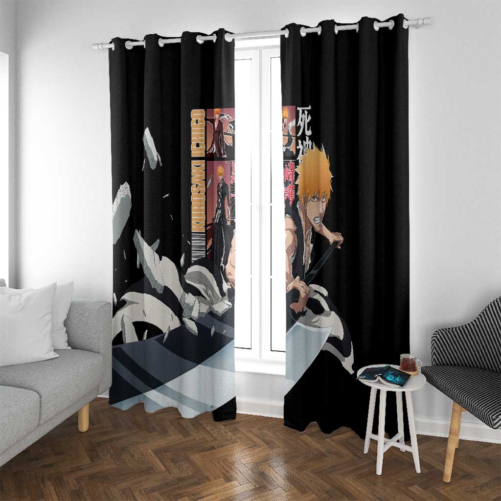 Kurosaki Ichigo TYBWA V3 Bleach Window Curtain Anime Style