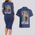 Nico Robin - Straw Hat Team - One Piece Couples Matching Long Sleeve Bodycon Dress and Hawaiian Shirt Anime Style