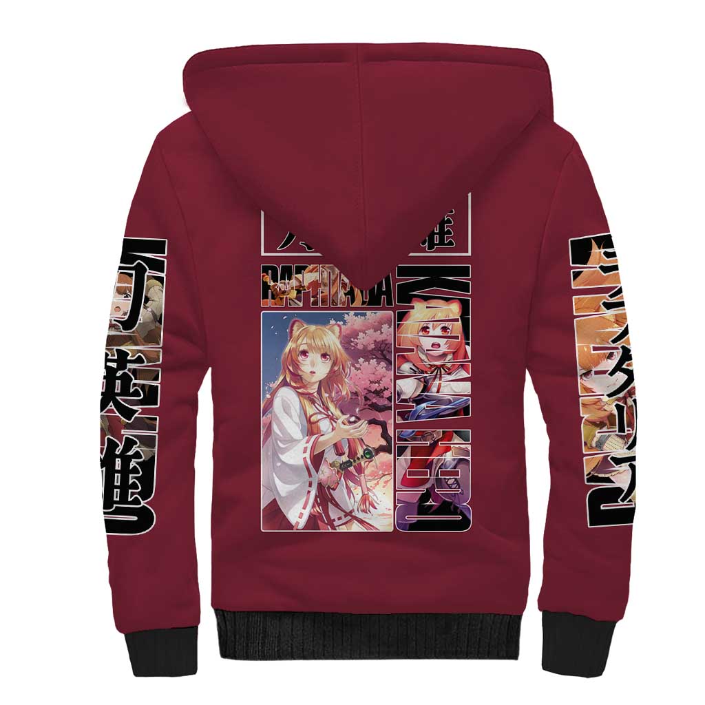 Raphtalia The Rising of the Shield Hero Sherpa Hoodie Anime Style