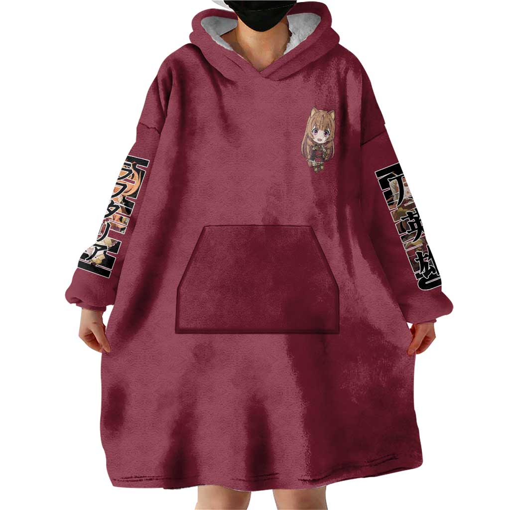 Raphtalia The Rising of the Shield Hero Wearable Blanket Hoodie Anime Style