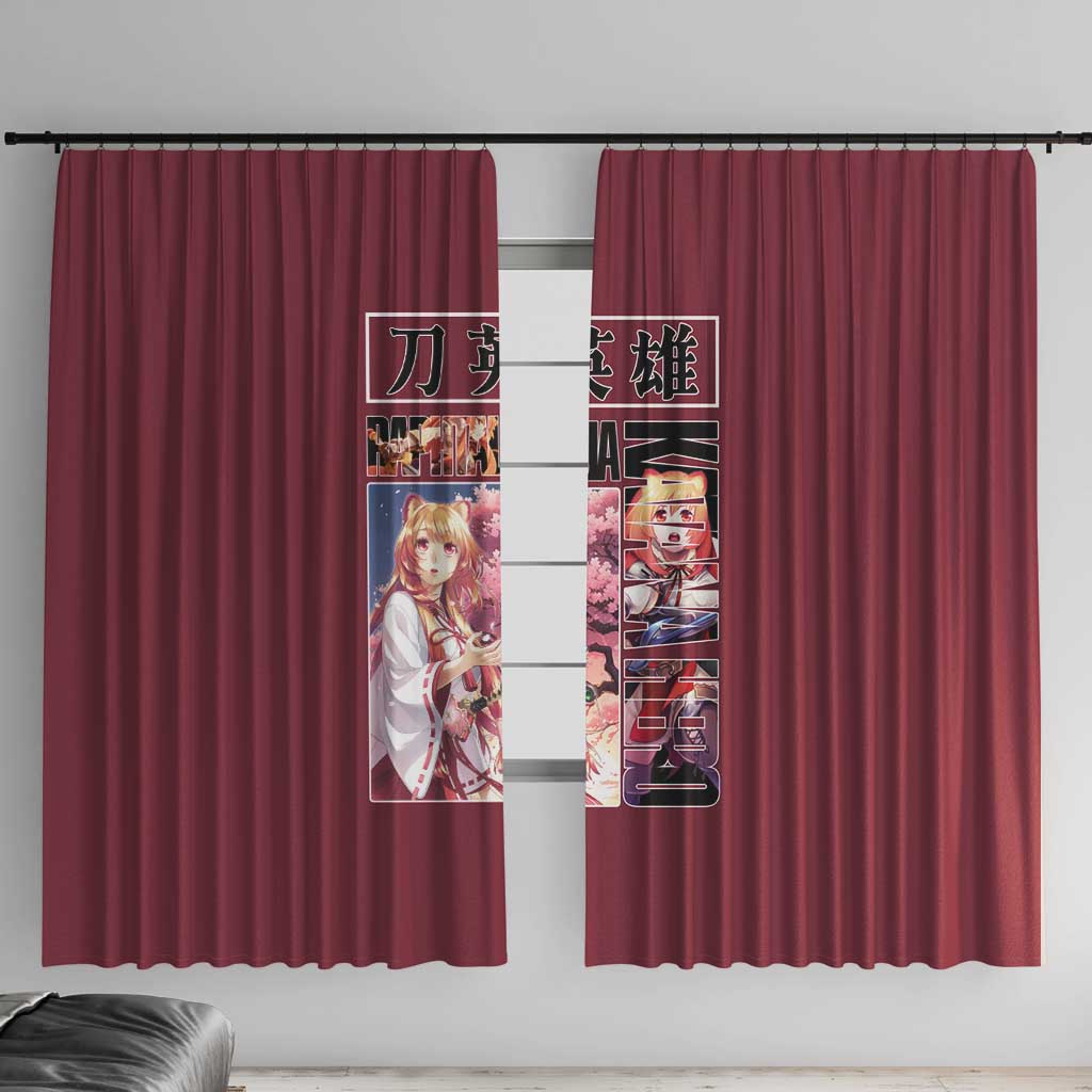 Raphtalia The Rising of the Shield Hero Window Curtain Anime Style