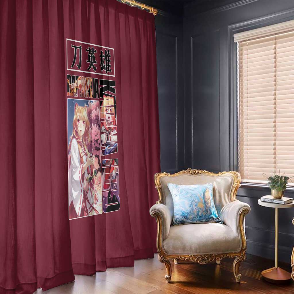Raphtalia The Rising of the Shield Hero Window Curtain Anime Style
