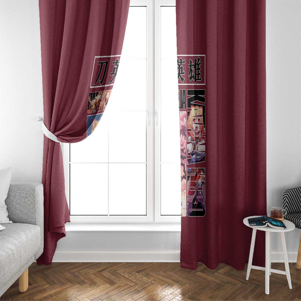 Raphtalia The Rising of the Shield Hero Window Curtain Anime Style