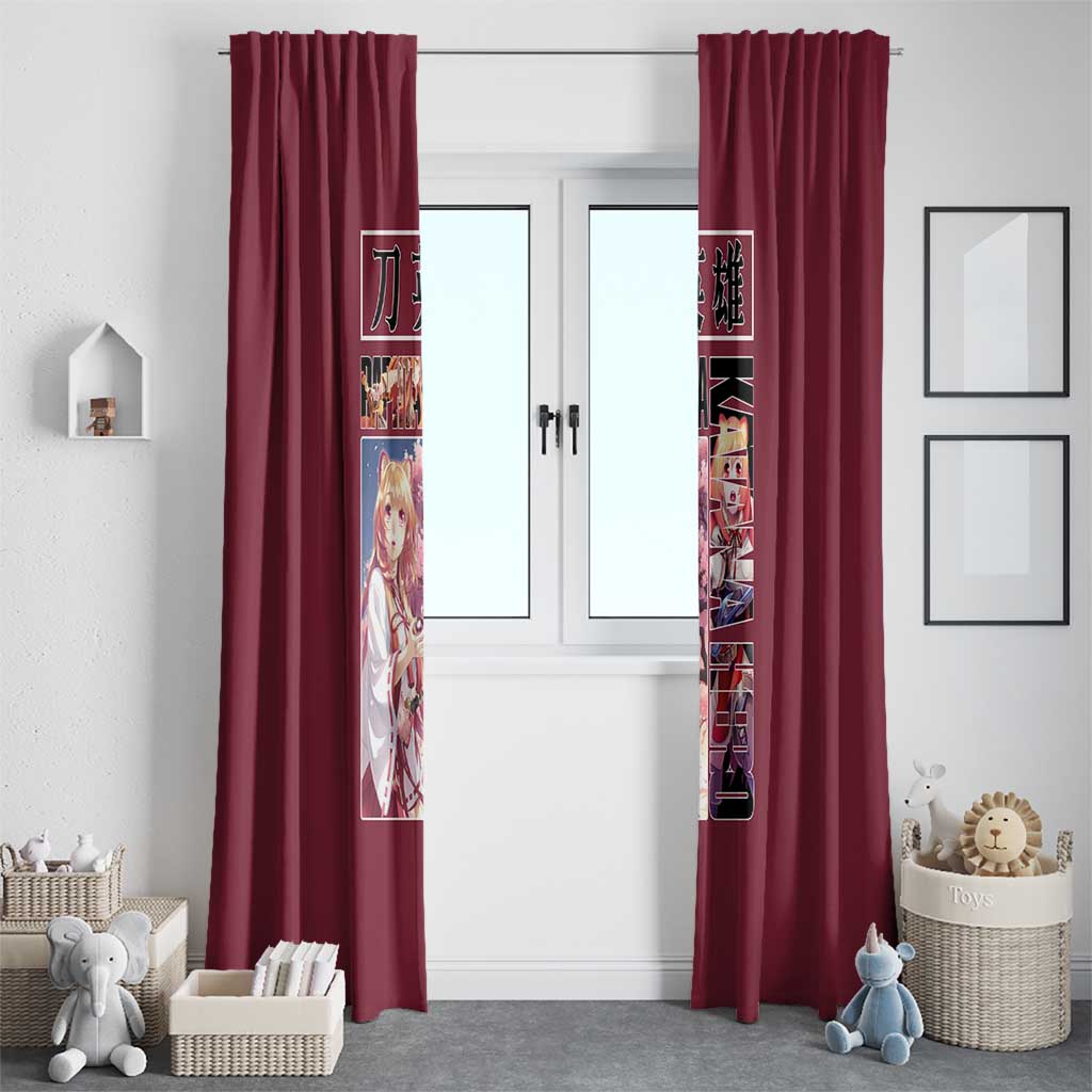 Raphtalia The Rising of the Shield Hero Window Curtain Anime Style
