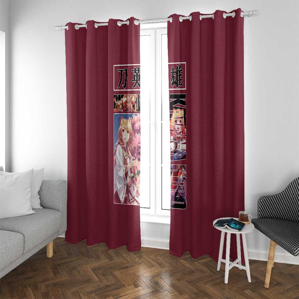 Raphtalia The Rising of the Shield Hero Window Curtain Anime Style