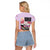 Suzuya Juuzou Tokyo Ghoul Raglan Cropped T Shirt Anime Style