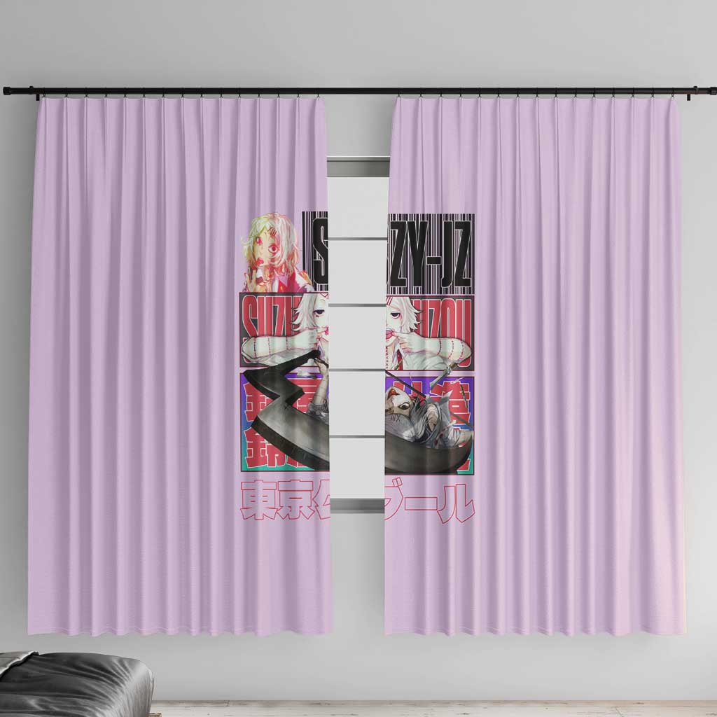 Suzuya Juuzou Tokyo Ghoul Window Curtain Anime Style