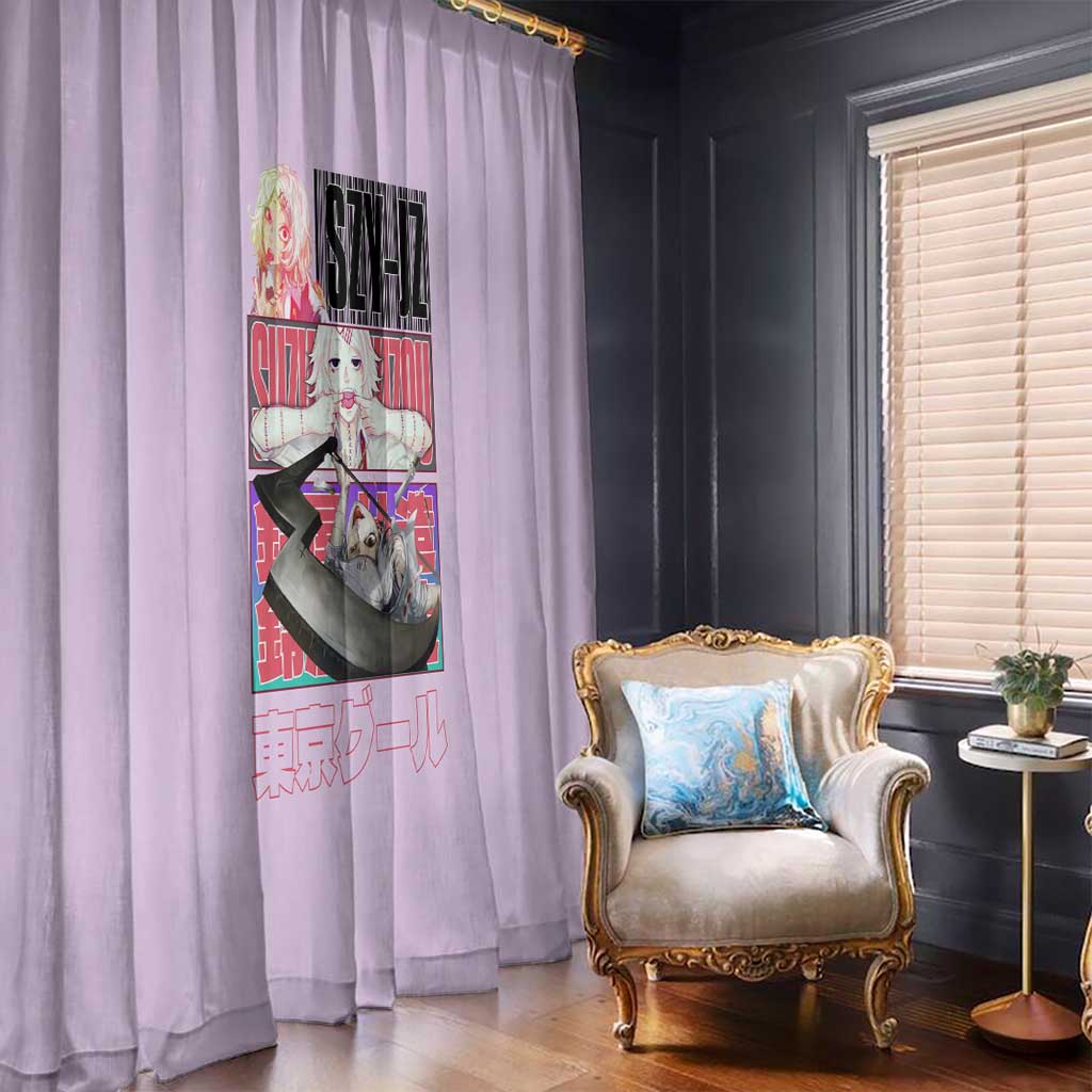 Suzuya Juuzou Tokyo Ghoul Window Curtain Anime Style