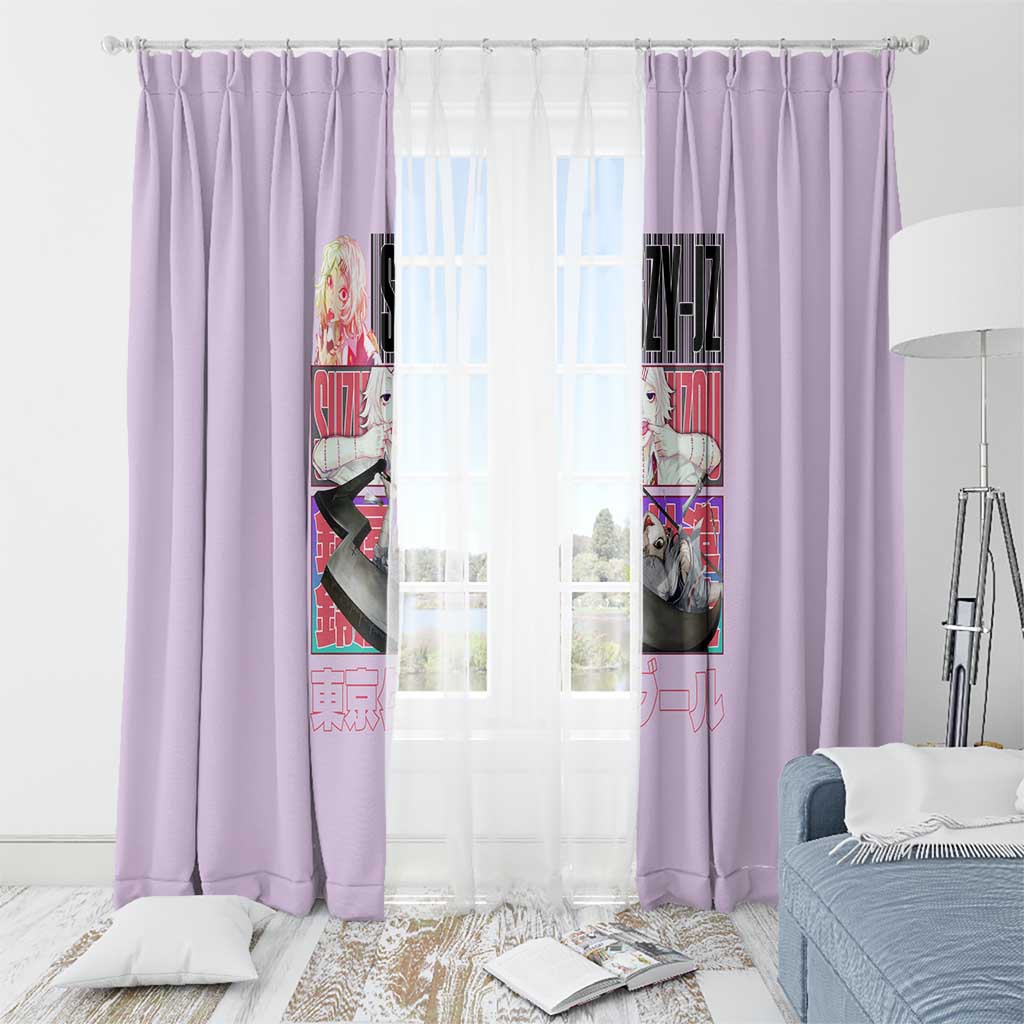 Suzuya Juuzou Tokyo Ghoul Window Curtain Anime Style