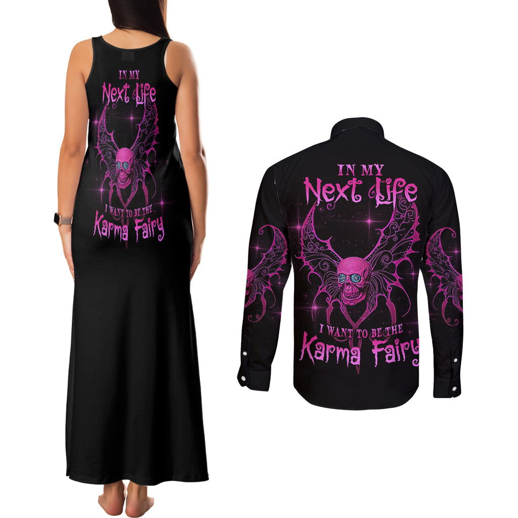 karma-fairy-skul-couples-matching-tank-maxi-dress-and-long-sleeve-button-shirt
