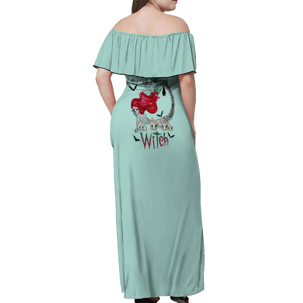 salty-witch-mermaid-halloween-off-shoulder-maxi-dress