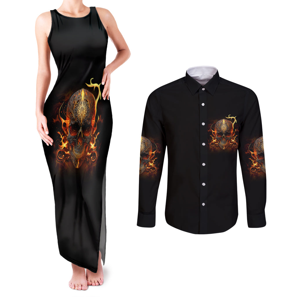did-i-piss-you-off-skull-filagree-couples-matching-tank-maxi-dress-and-long-sleeve-button-shirt