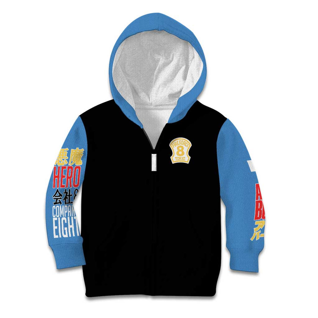 Shinra Kusakabe Fire Force Kid Hoodie Anime Style