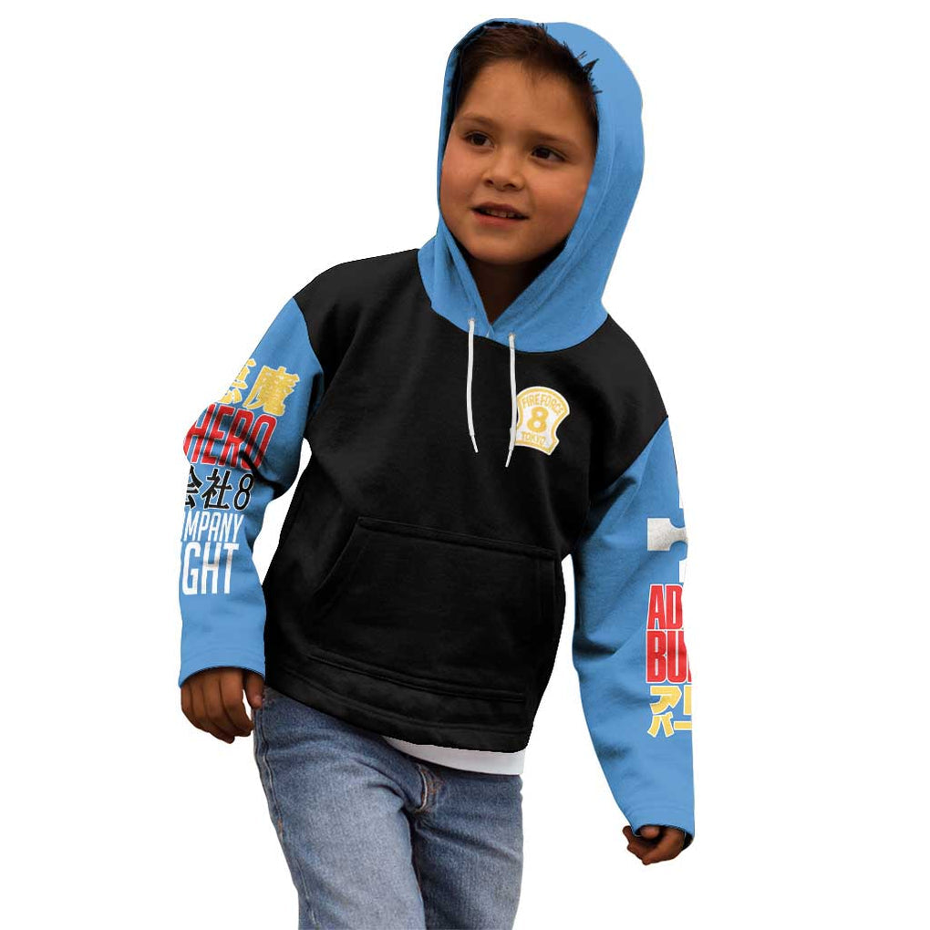 Shinra Kusakabe Fire Force Kid Hoodie Anime Style