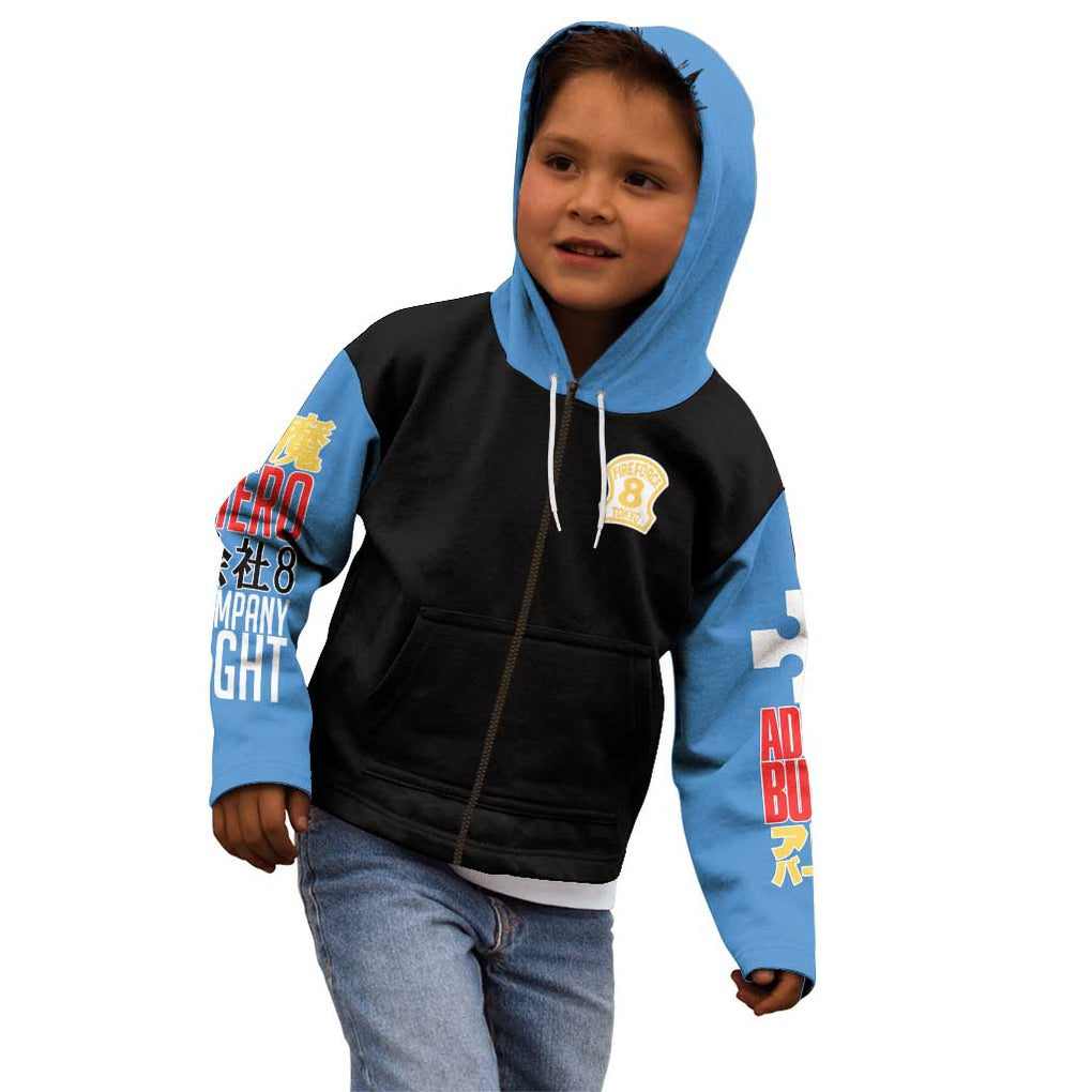 Shinra Kusakabe Fire Force Kid Hoodie Anime Style