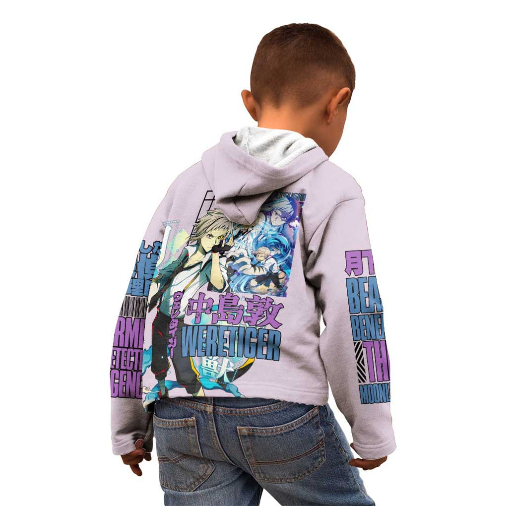 Nakajima Atsushi Bungou Stray Dogs Kid Hoodie Anime Style