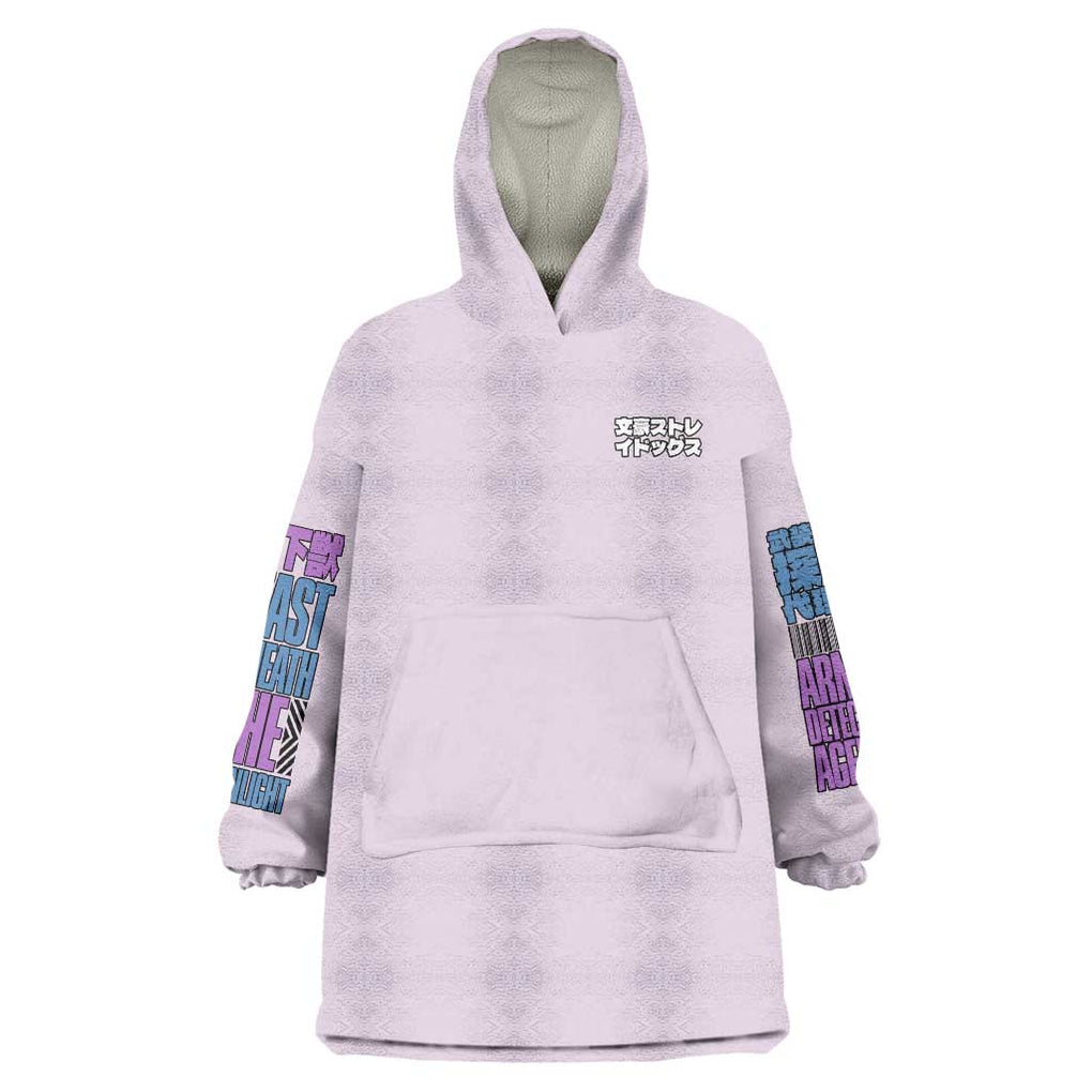 Nakajima Atsushi Bungou Stray Dogs Wearable Blanket Hoodie Anime Style