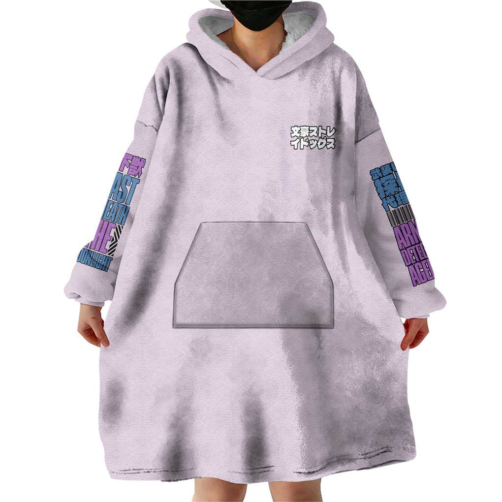 Nakajima Atsushi Bungou Stray Dogs Wearable Blanket Hoodie Anime Style