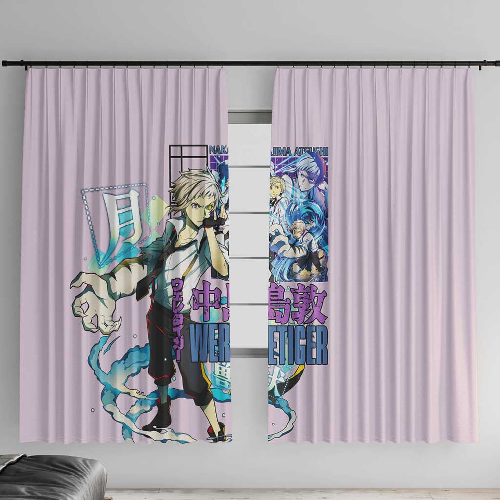 Nakajima Atsushi Bungou Stray Dogs Window Curtain Anime Style