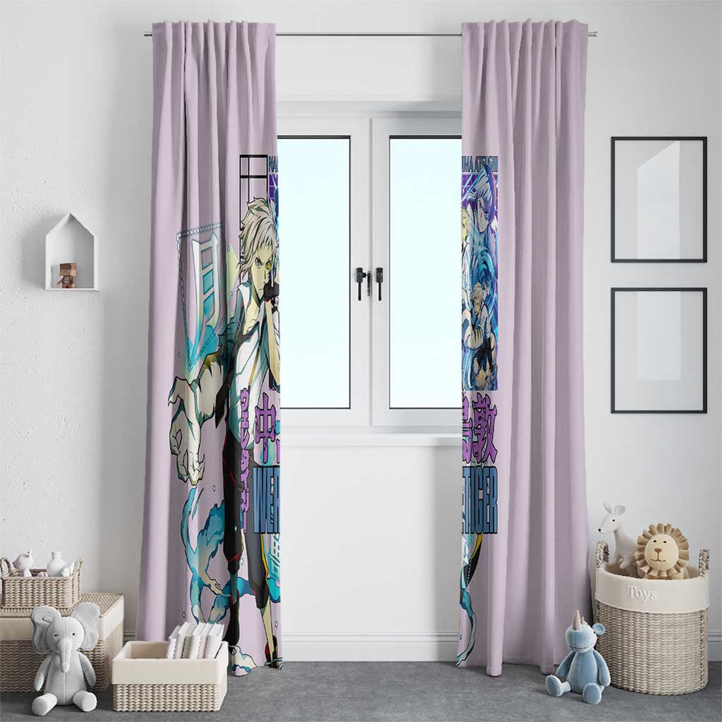 Nakajima Atsushi Bungou Stray Dogs Window Curtain Anime Style