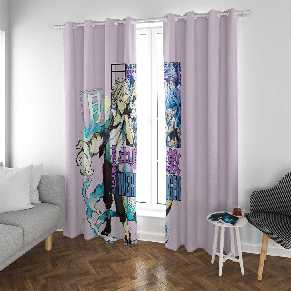 Nakajima Atsushi Bungou Stray Dogs Window Curtain Anime Style