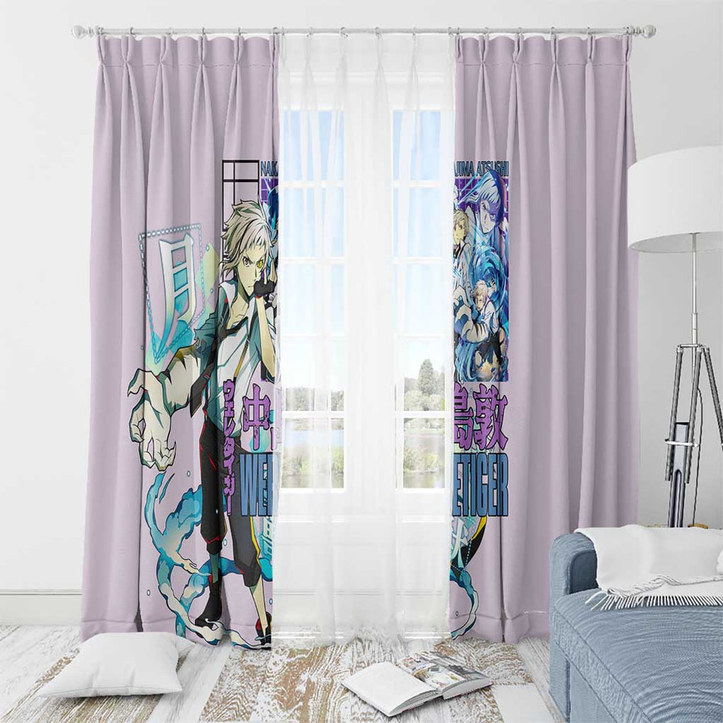 Nakajima Atsushi Bungou Stray Dogs Window Curtain Anime Style