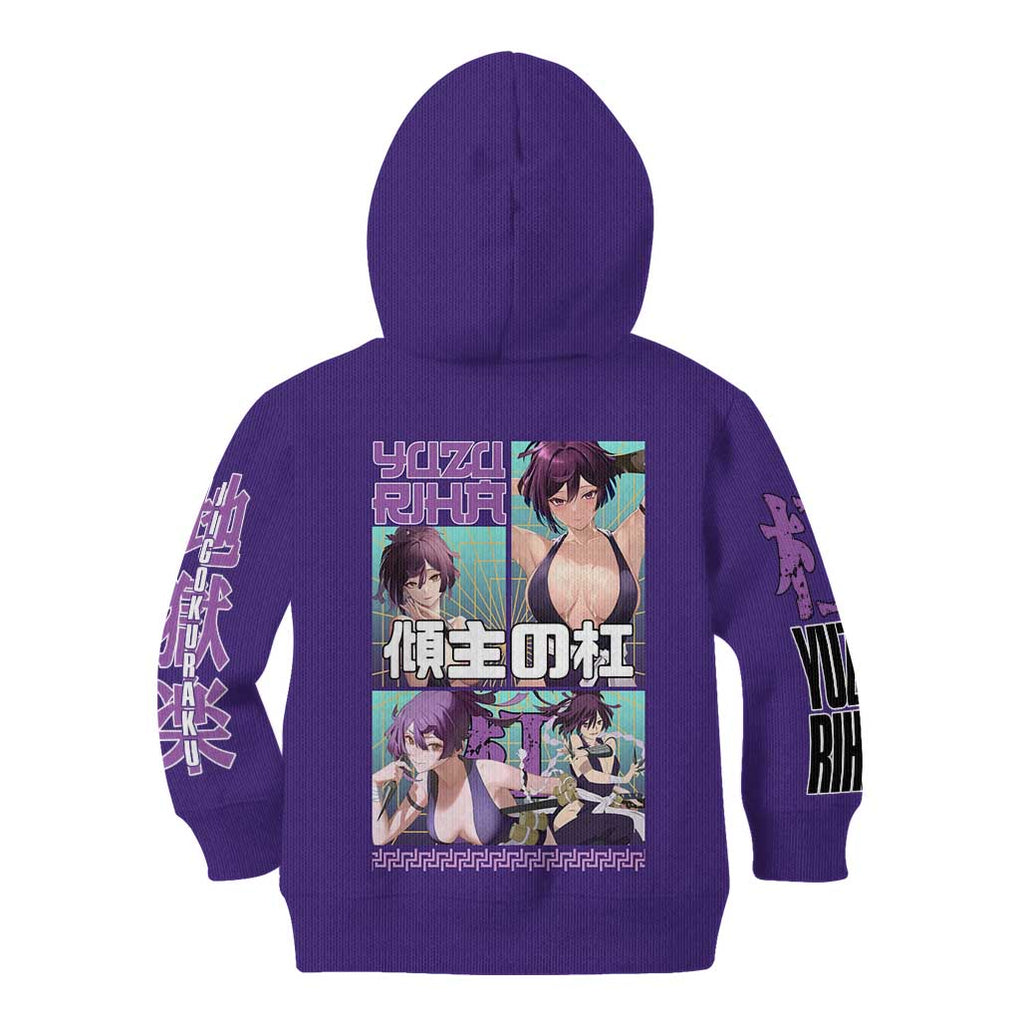 Yuzuriha Hell’s Paradise Kid Hoodie Anime Style