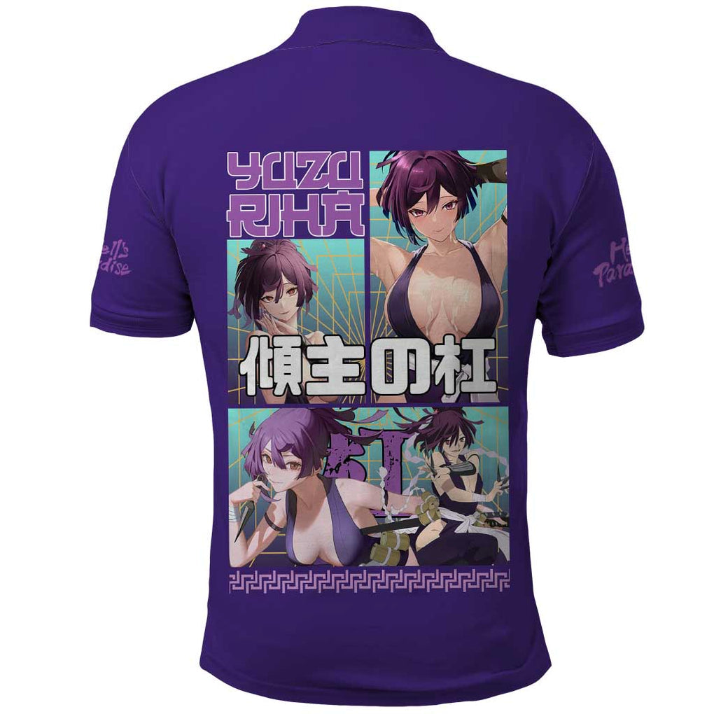 Yuzuriha Hell’s Paradise Polo Shirt Anime Style