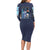 Akane Kurokawa Oshi no Ko Long Sleeve Bodycon Dress Anime Style
