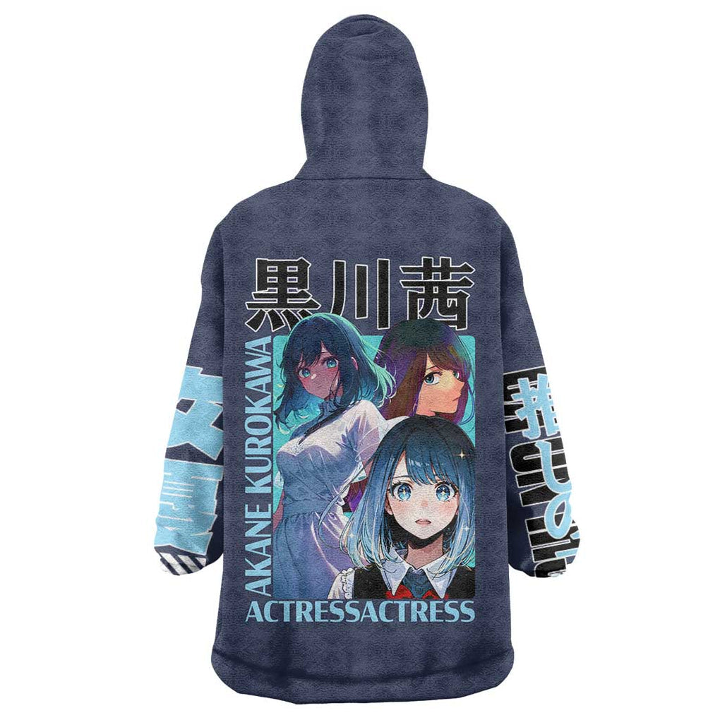 Akane Kurokawa Oshi no Ko Wearable Blanket Hoodie Anime Style