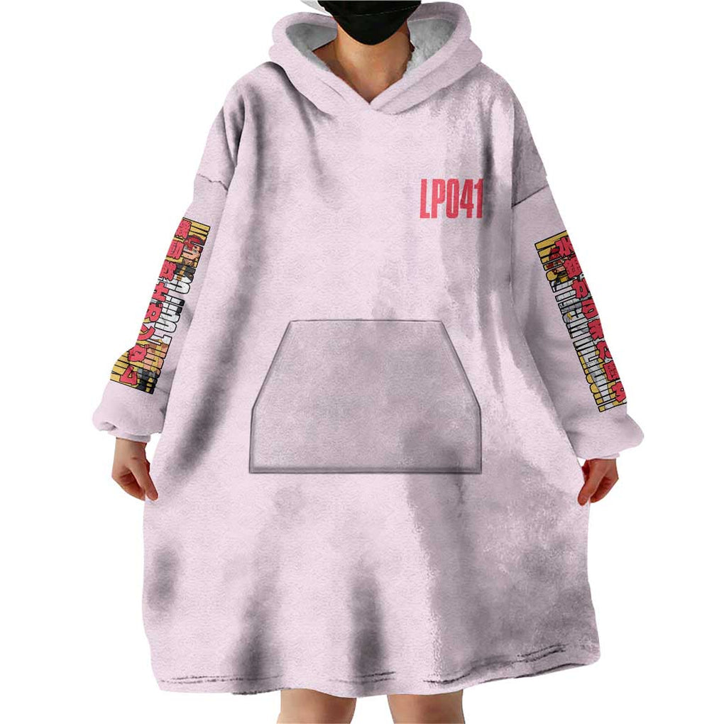 Suletta Mercury Gundam Witch from Mercury Wearable Blanket Hoodie Anime Style