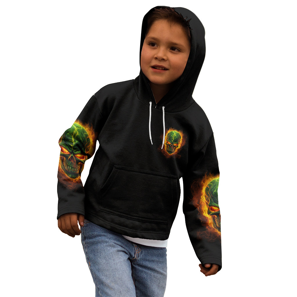 your-demons-hide-under-your-bed-kid-hoodie