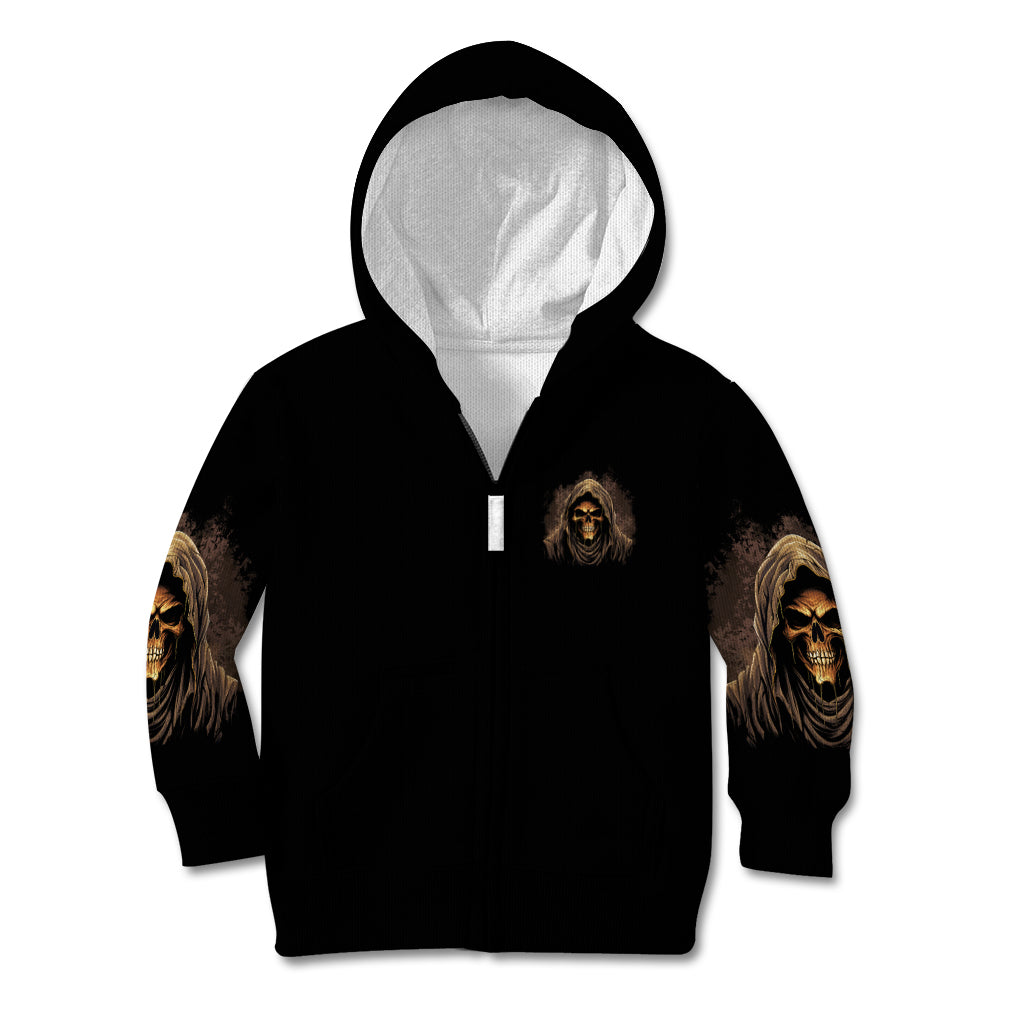 im-never-alone-skull-reaper-kid-hoodie