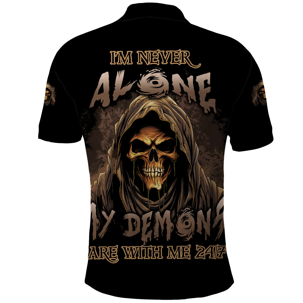 im-never-alone-skull-reaper-polo-shirt