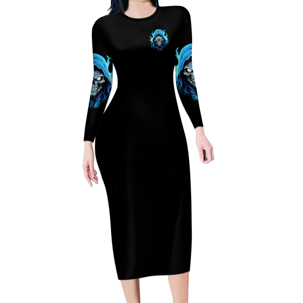 if-im-too-quiet-and-smiling-long-sleeve-bodycon-dress
