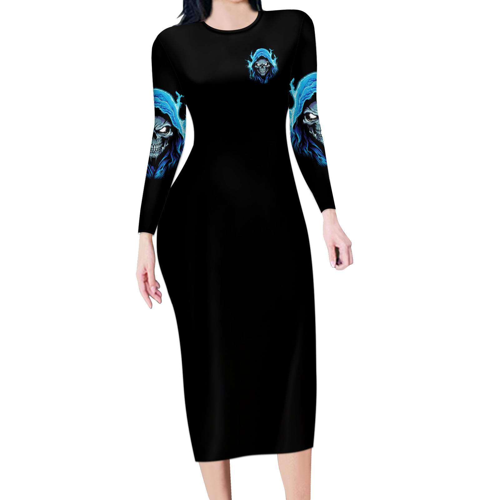 if-im-too-quiet-and-smiling-long-sleeve-bodycon-dress