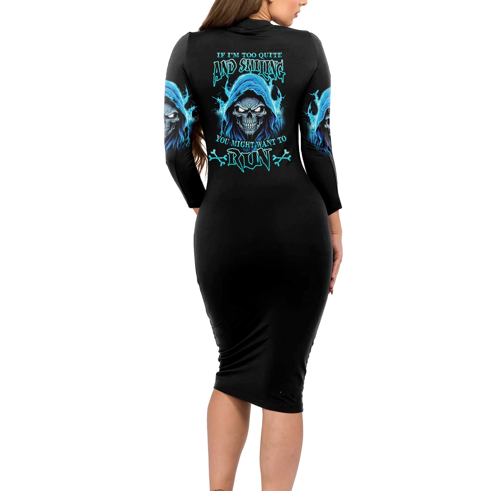 if-im-too-quiet-and-smiling-long-sleeve-bodycon-dress