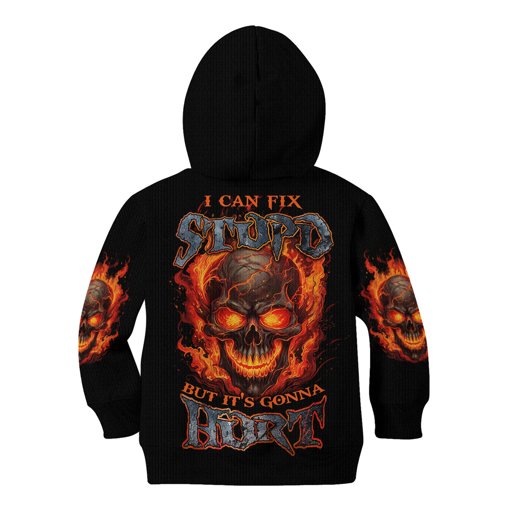 i-can-fix-stupid-but-its-gonna-hurt-kid-hoodie