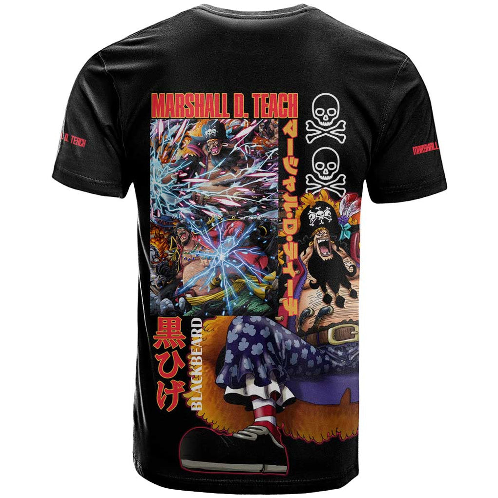 Marshall D. Teach V2 One Piece T Shirt Japan Anime Style