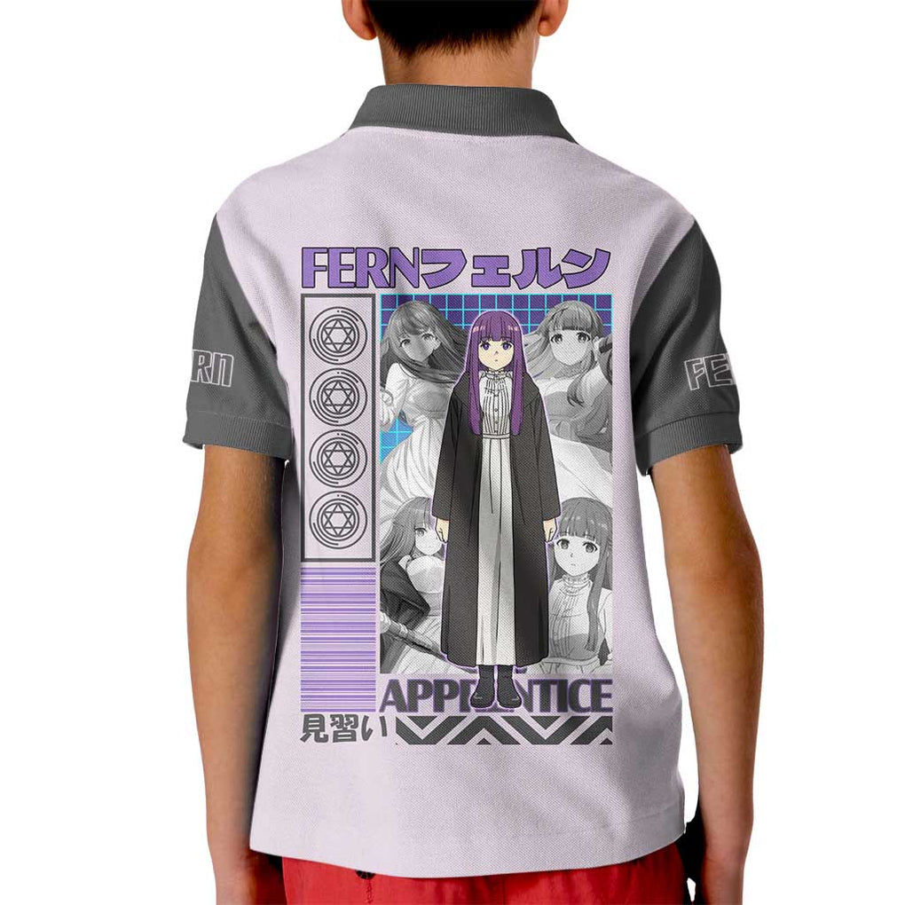 Fern Frieren Beyond Journey’s End Kid Polo Shirt Japan Anime Style