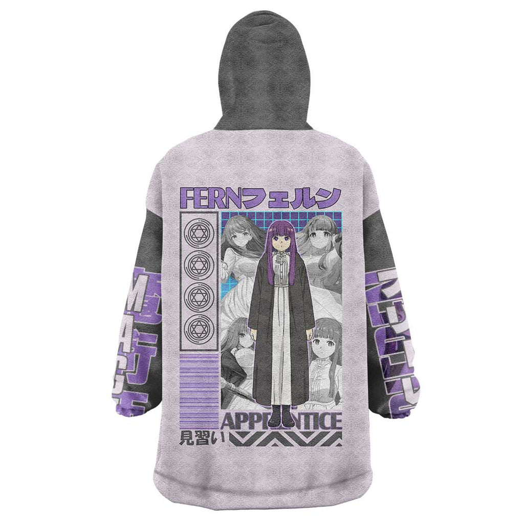 Fern Frieren Beyond Journey’s End Wearable Blanket Hoodie Japan Anime Style