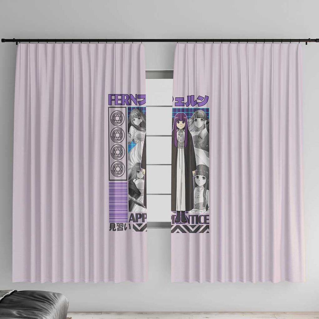 Fern Frieren Beyond Journey’s End Window Curtain Japan Anime Style