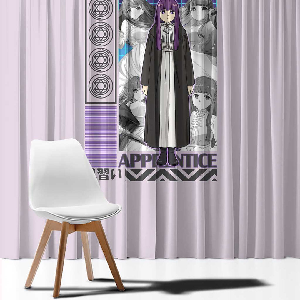 Fern Frieren Beyond Journey’s End Window Curtain Japan Anime Style