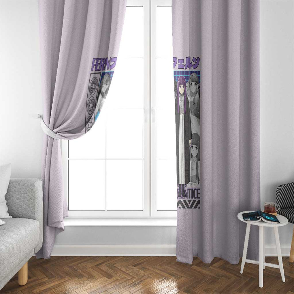 Fern Frieren Beyond Journey’s End Window Curtain Japan Anime Style