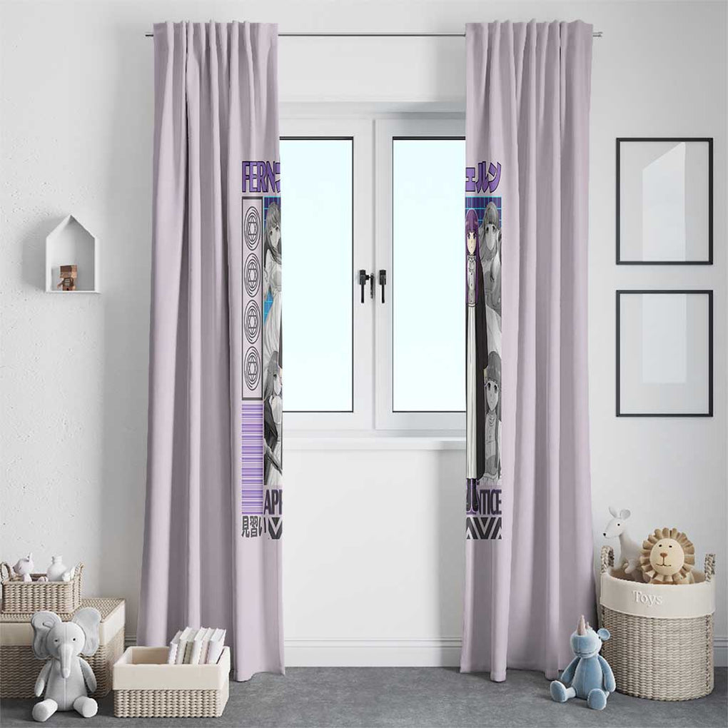 Fern Frieren Beyond Journey’s End Window Curtain Japan Anime Style