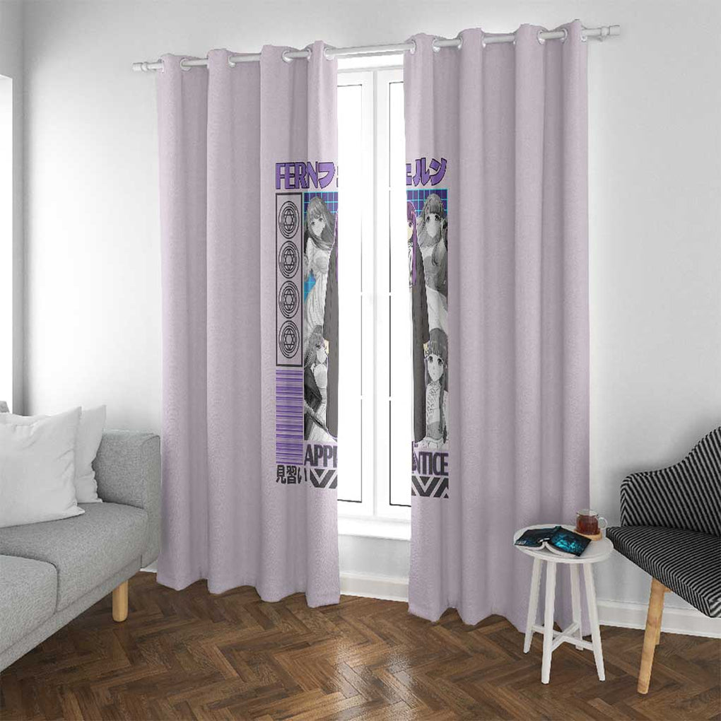 Fern Frieren Beyond Journey’s End Window Curtain Japan Anime Style