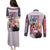Sandrock x Quatre Raberba Winner Gundam Wing Endless Couples Matching Puletasi and Long Sleeve Button Shirt Japan Anime Style