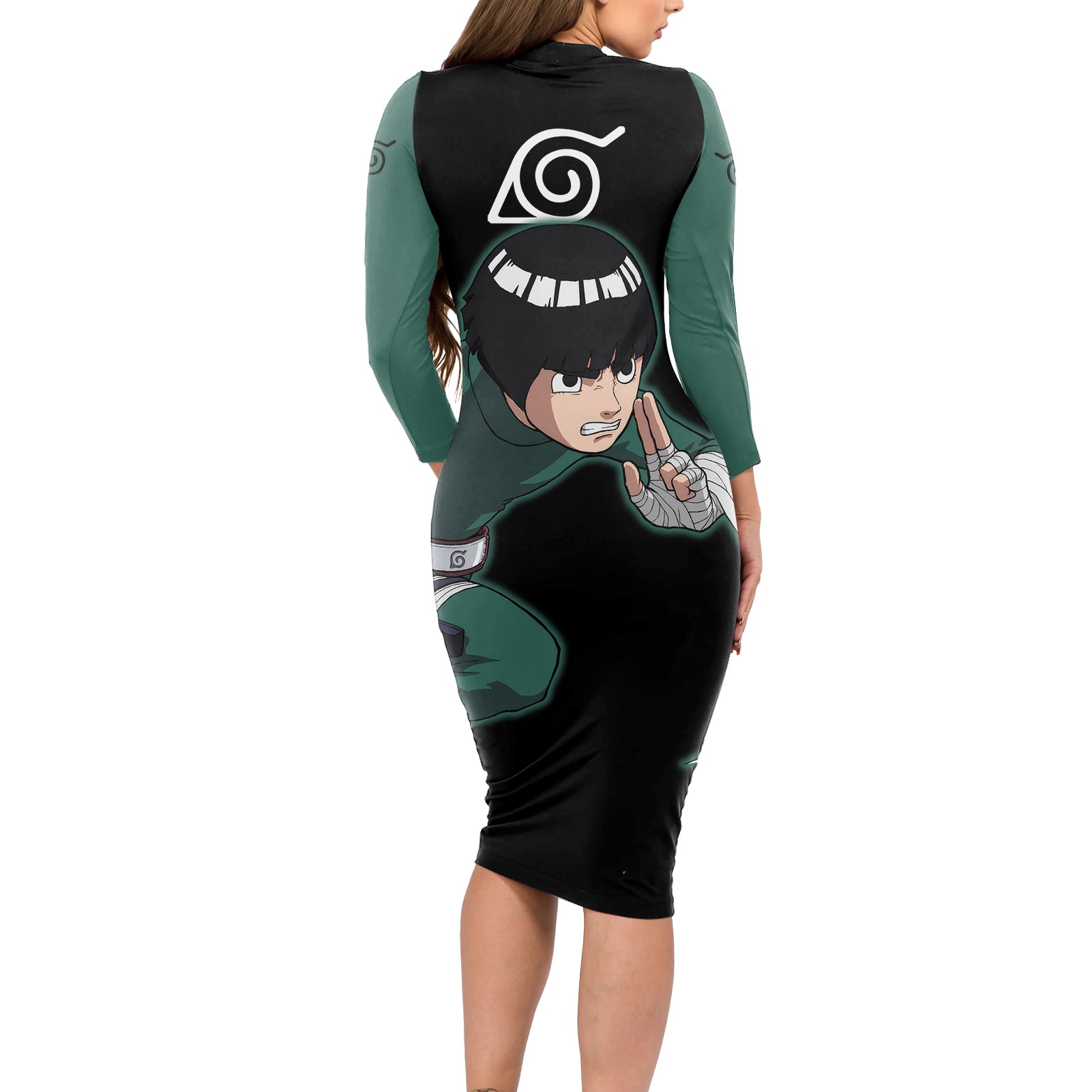 Rock Lee Long Sleeve Bodycon Dress