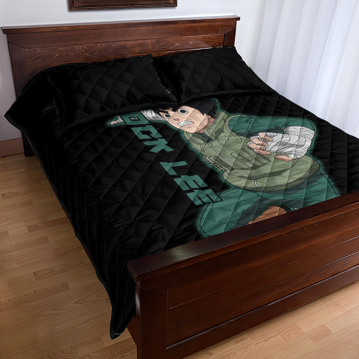 Rock Lee Quilt Bed Set